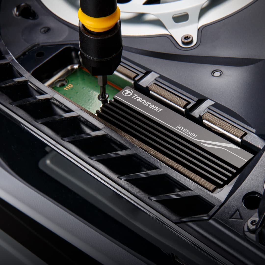 Transcend 250H PCIe 4.0 x4 M.2 Internal SSD with Heat Sink M.2