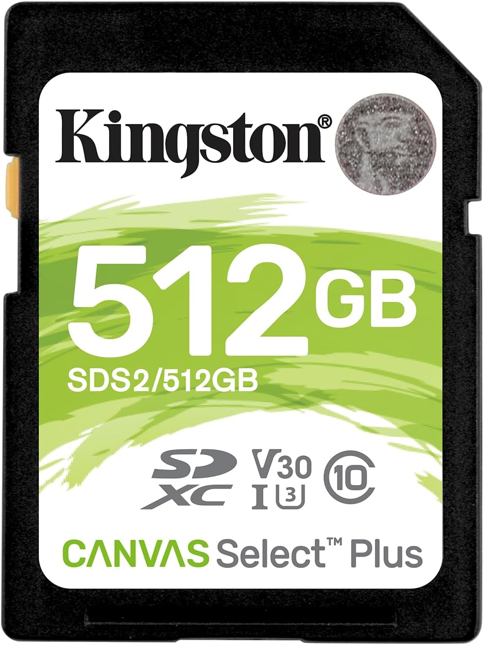Kingston SDHC Canvas Select Plus 100R C10 UHS-I U1 V10 - 512GB