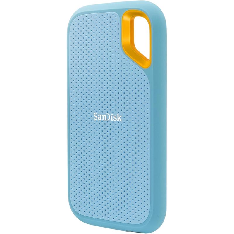 SanDisk Extreme Portable SSD — Sky Blue - 1TB / 2TB (SDSSDE61-1T00-G25B)