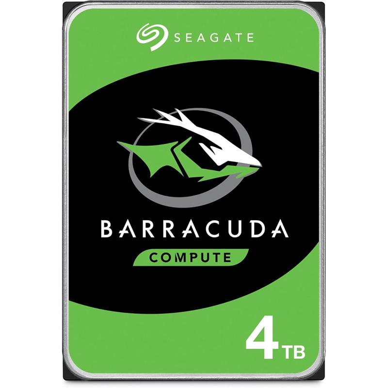 Seagate BarraCuda 4TB Internal Hard Drive HDD 3.5 Inch Sata 6 Gb/s (SEA-ST4000DM004-L)