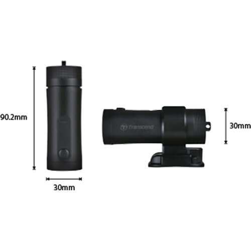 Transcend DrivePro 20 Motorcycle Dashcam, Full HD 1080p, IP68