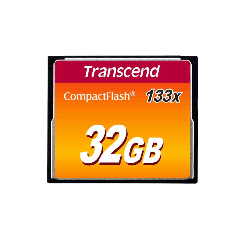 Transcend CompactFlash Memory Card 133x (TS-CF133 ) - 32GB