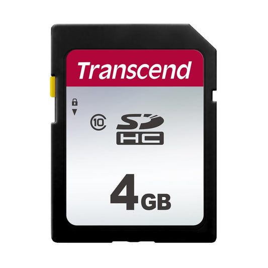 Transcend SDXC/SDHC 300S Memory Card UHS-I, 3D NAND - 4GB