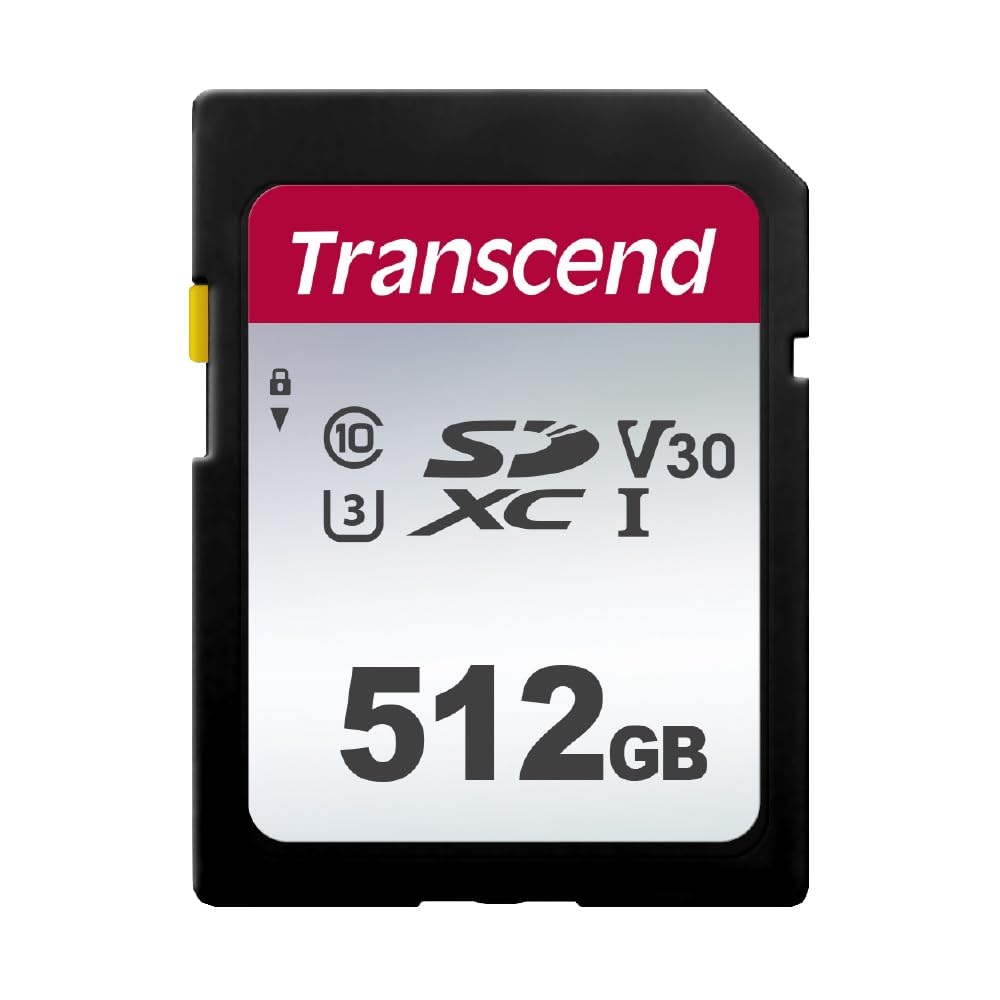 Transcend SDXC/SDHC 300S Memory Card UHS-I, 3D NAND - 64GB