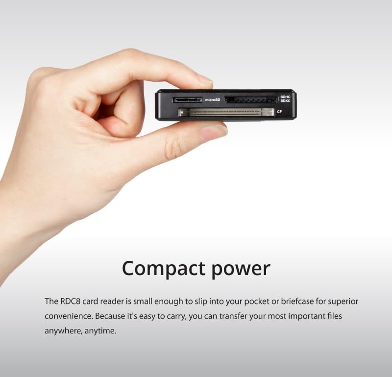 Transcend RDC8 Card Reader USB Type-C, SD/microSD/CompactFlash