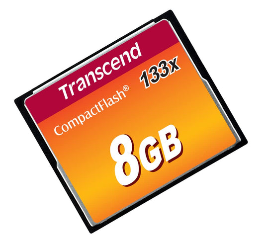 Transcend CompactFlash Memory Card 133x (TS-CF133 ) - 8GB