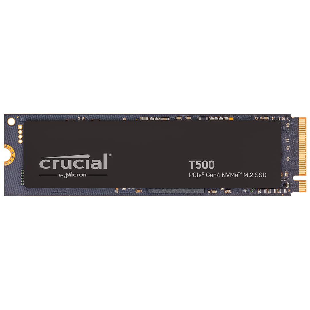 Crucial T500 PCIe Gen4 NVMe SSD - 1TB / 2TB / 4TB