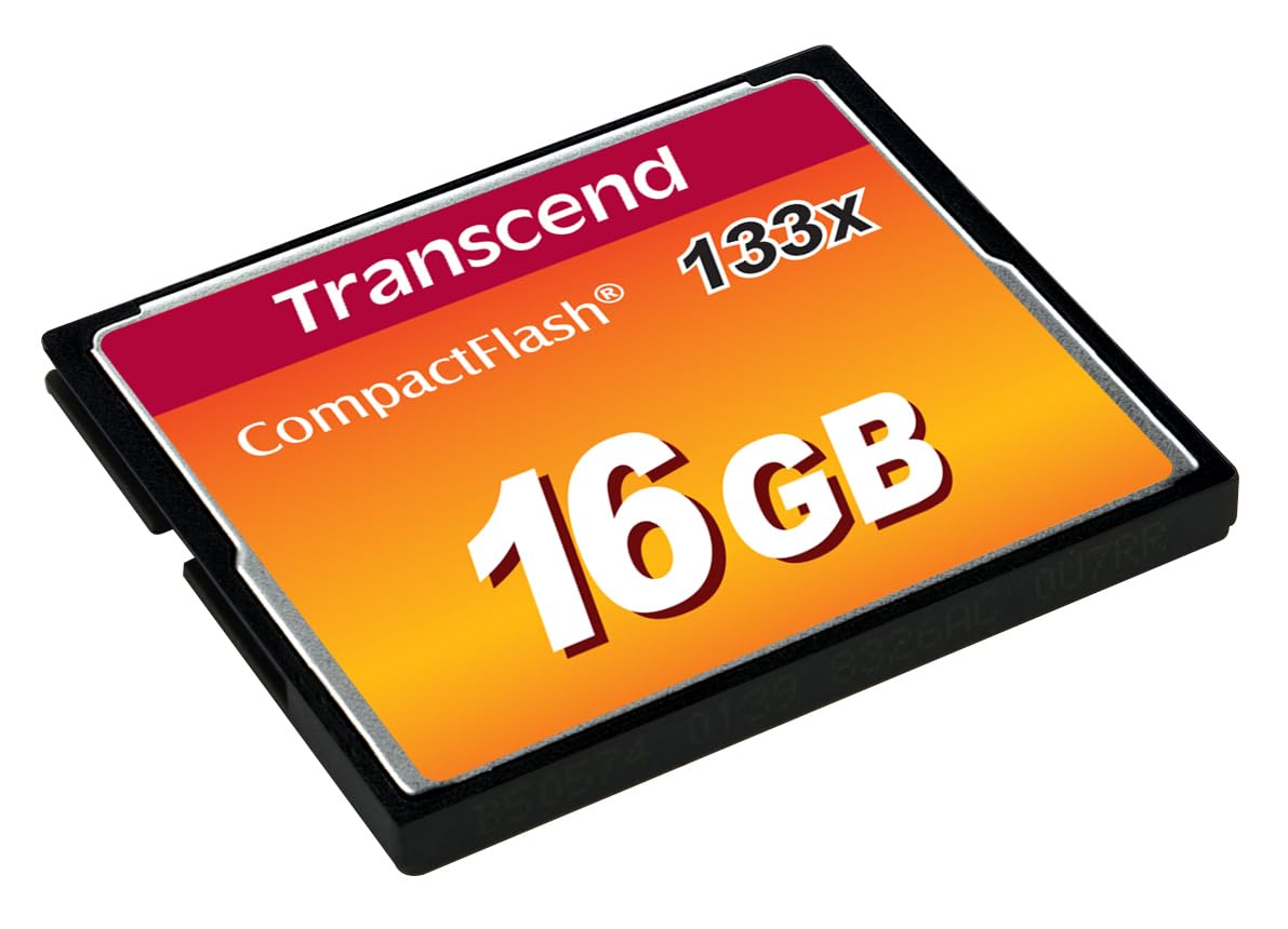Transcend CompactFlash Memory Card 133x (TS-CF133 ) - 16GB
