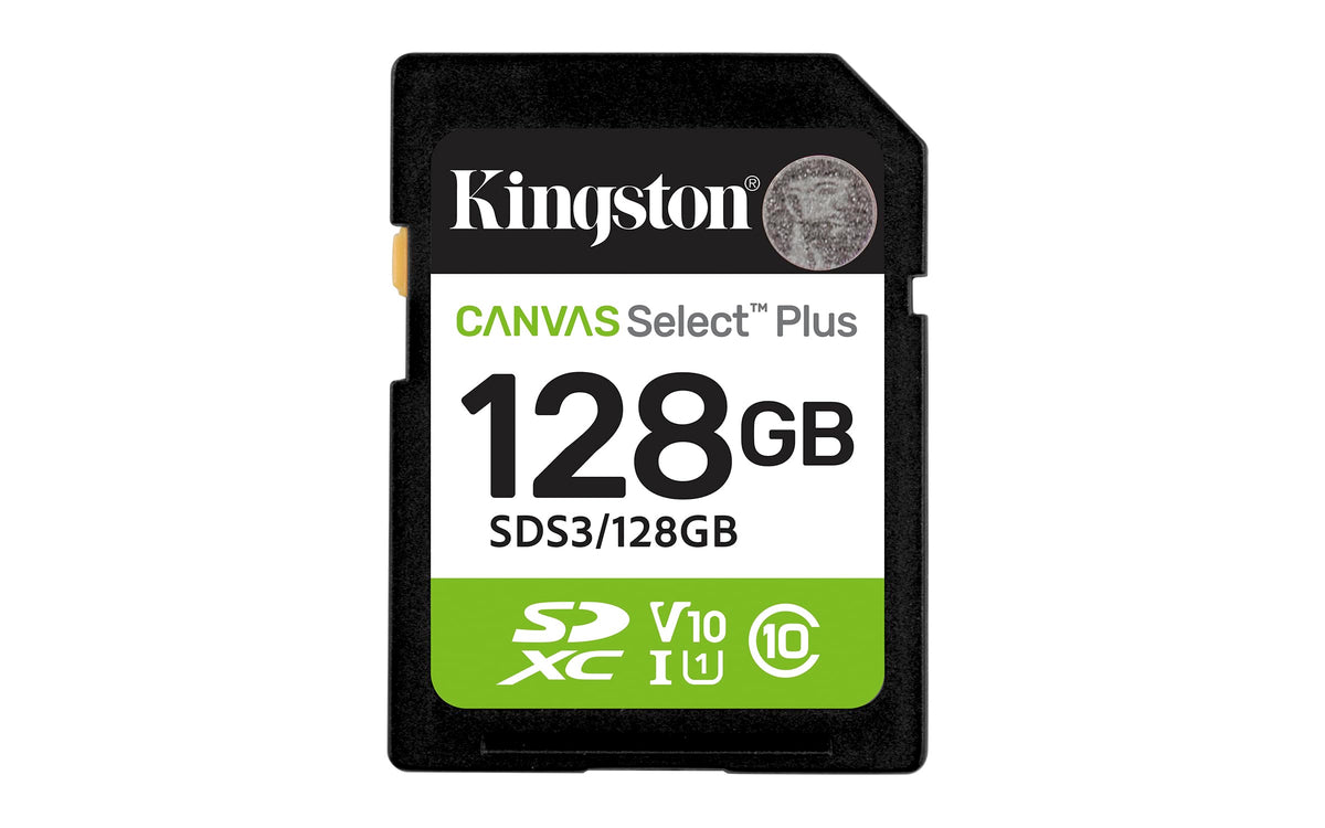 Kingston Canvas Select Plus SD Card - 128GB