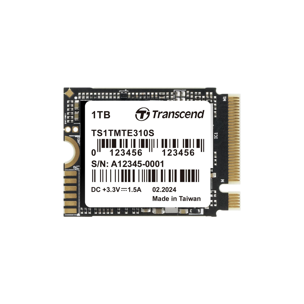 Transcend M.2 2230 PCIe Gen4x4 SSD - 1TB