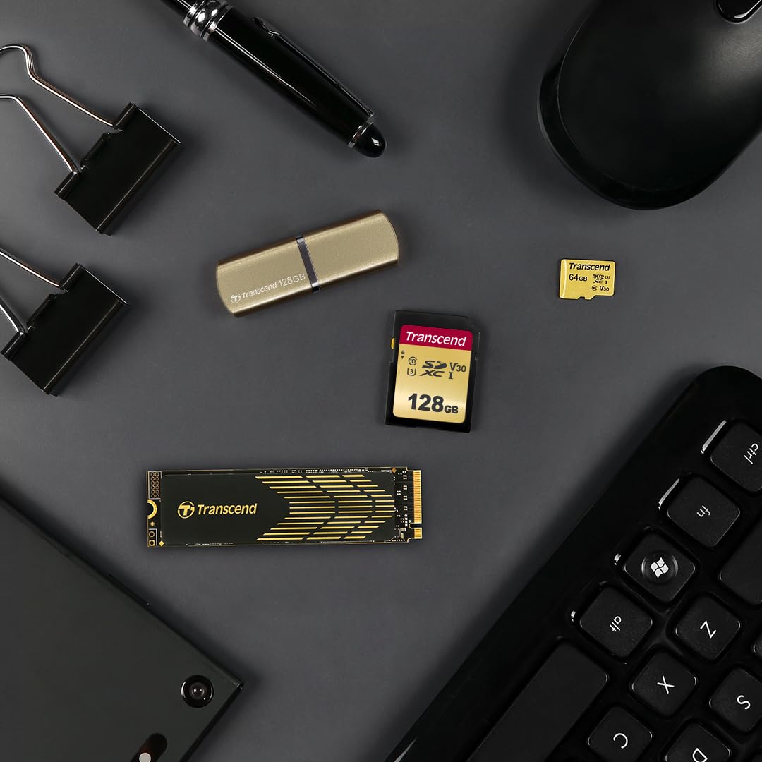 Transcend SDXC/SDHC 500S Memory Card UHS-I, MLC NAND