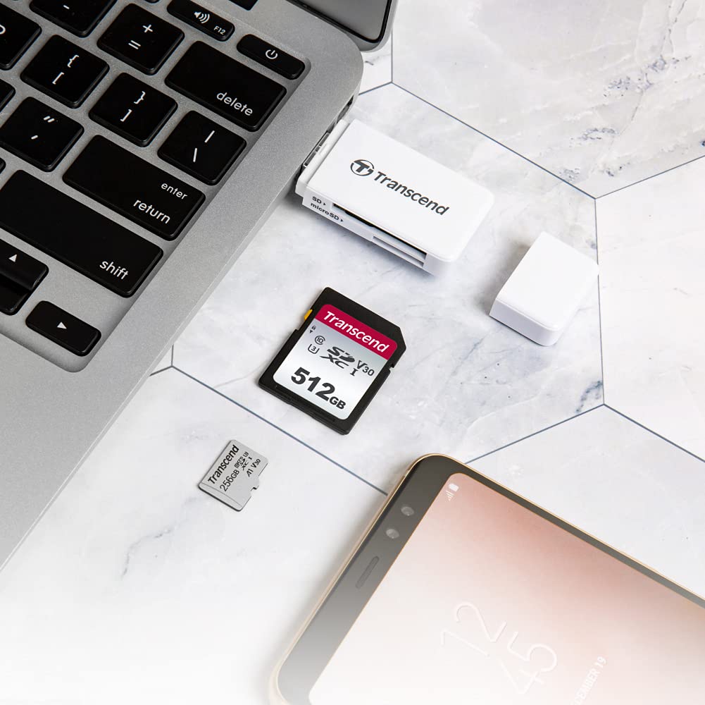 Transcend 300S microSDHC Card with Adapter