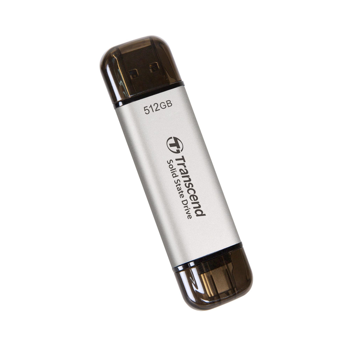 Transcend ESD310 External SSD - Silver / 512GB, Silver / 1TB, Silver / 2TB