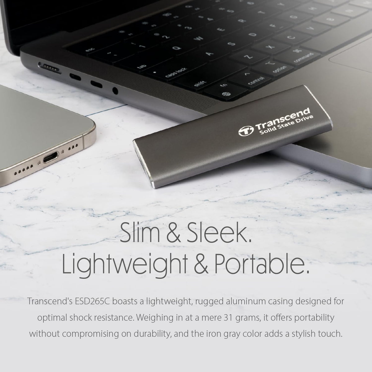 Transcend ESD265C, External Solid State Drive