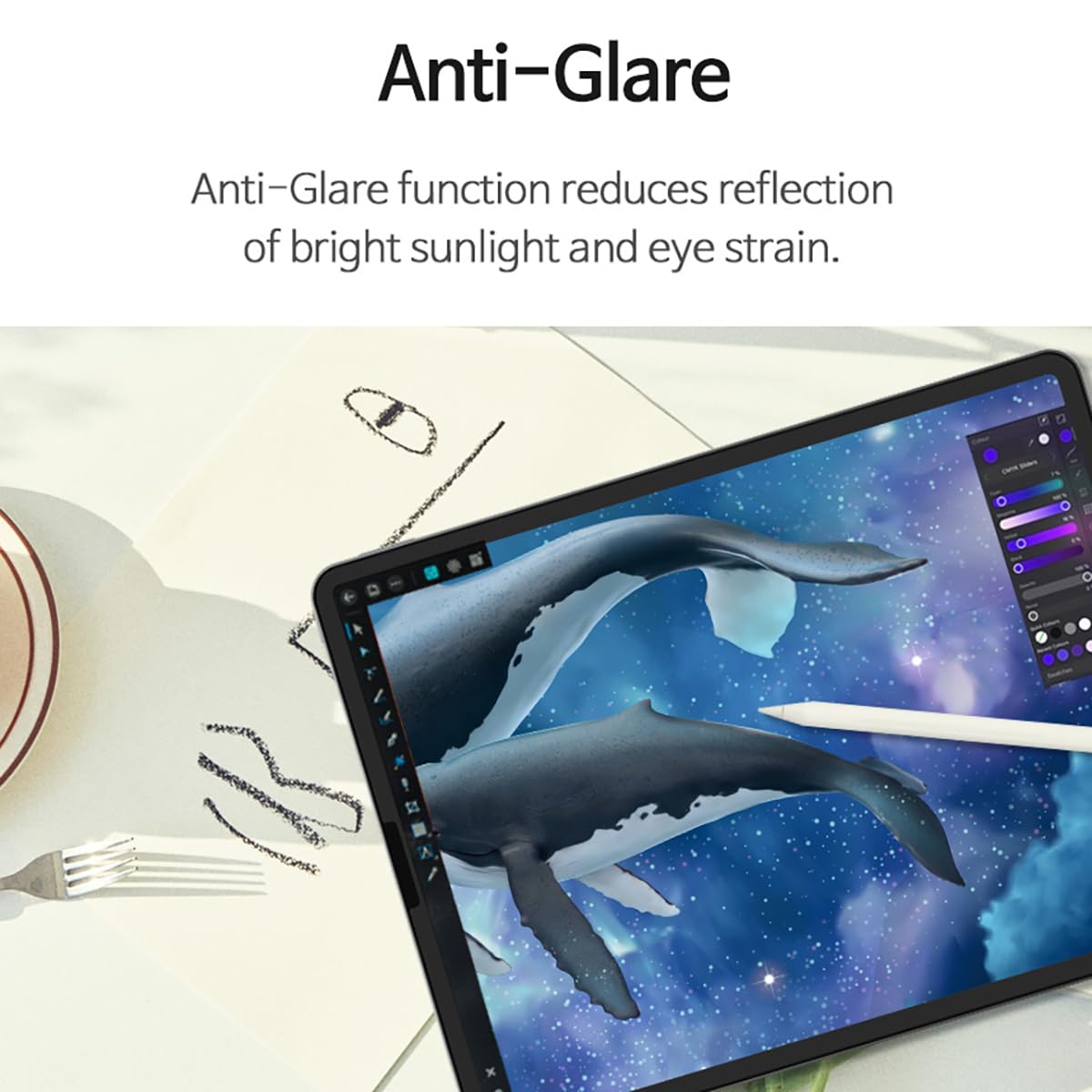 SVIEW Paper Screen Protector for iPad Air and Pro Gen.4-5 (2020-2023)
