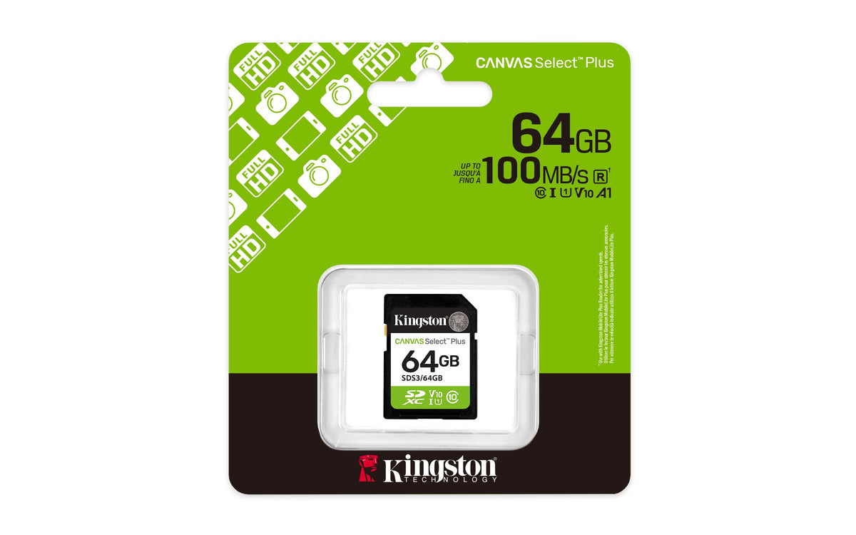 Kingston Canvas Select Plus SD Card