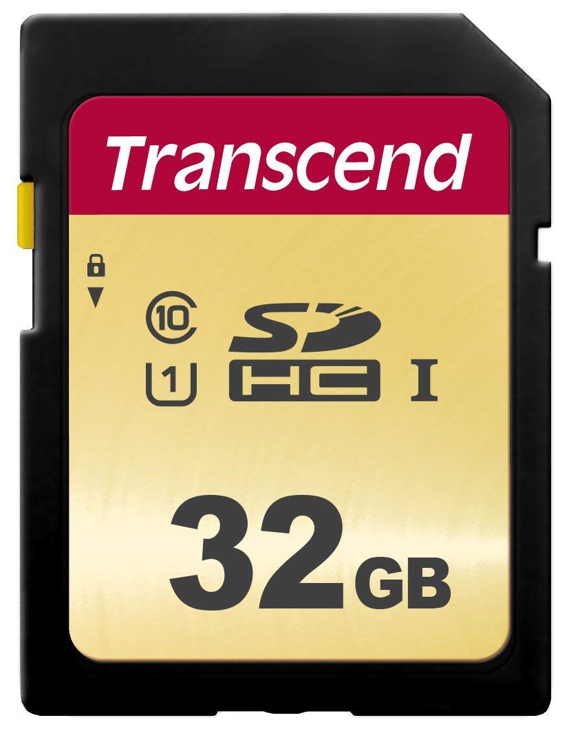 Transcend SDXC/SDHC 500S Memory Card UHS-I, MLC NAND - 16GB