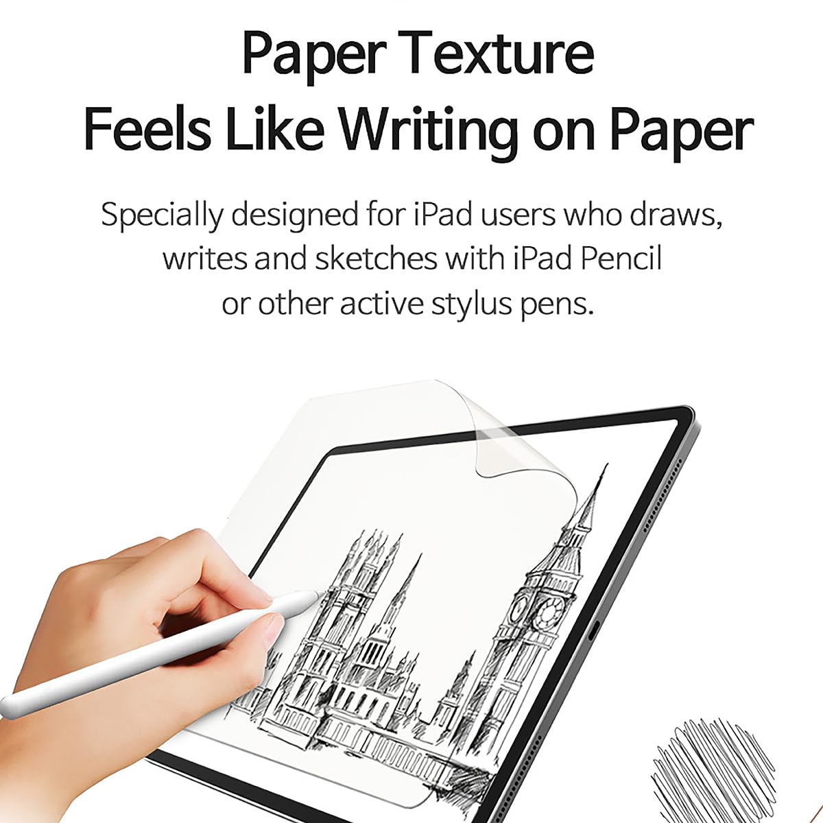 SVIEW Paper Screen Protector for iPad Air and Pro Gen.4-5 (2020-2023)