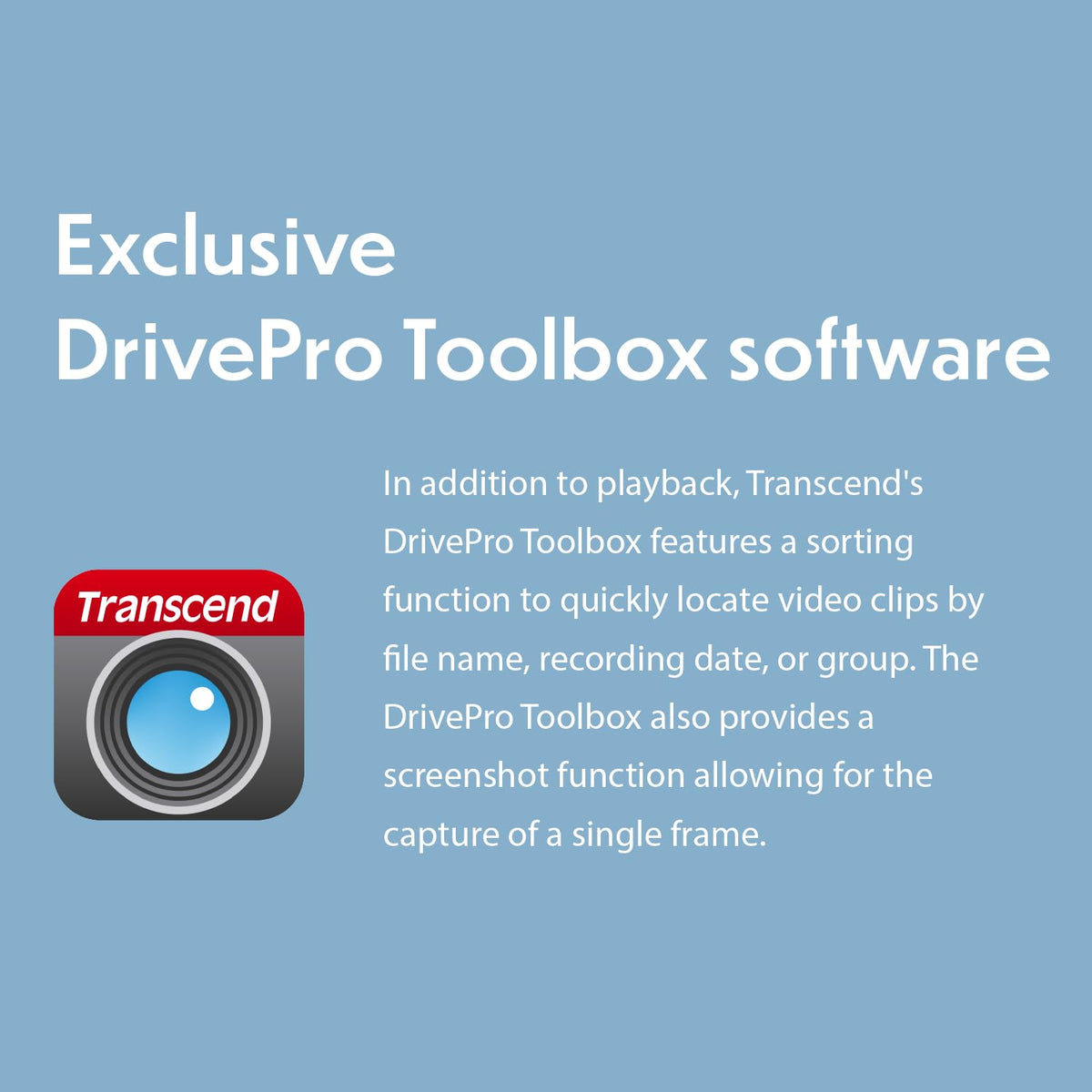 Transcend DrivePro 10 Dashcam 2K QHD 1440p with 64GB microSD
