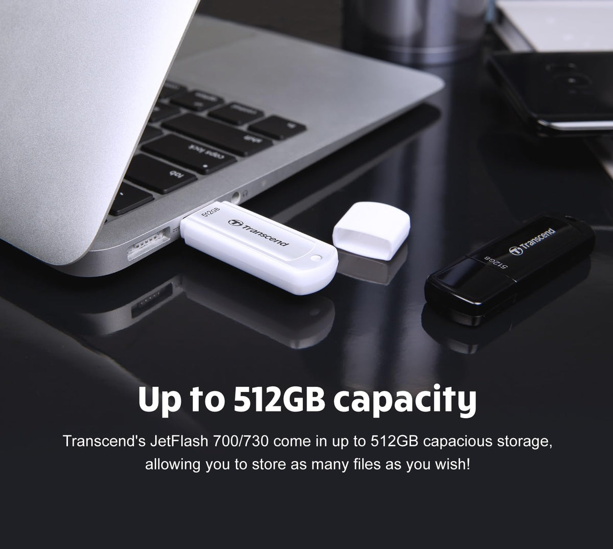 Transcend JetFlash 730 USB 3.1 Gen 1 Type-A Flash Drive