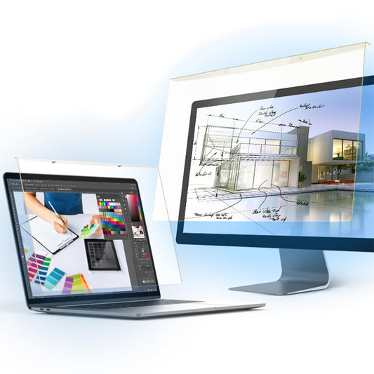 SVIEW Anti Blue Light Screen Protector Panel - 19 inch (430 x345 mm) / 22 inch (490 x305 mm) / 24 inch (540 x 350 mm)