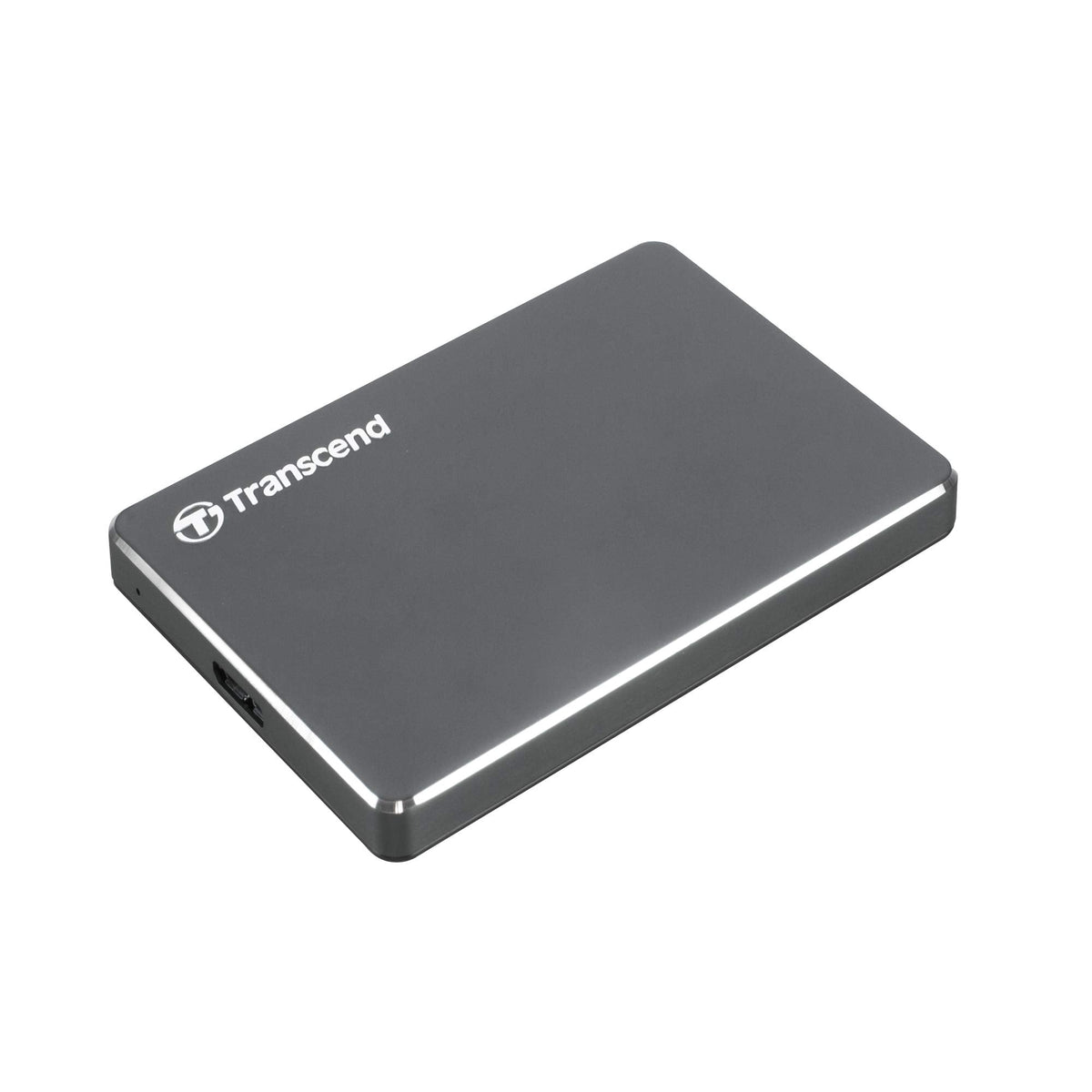 Transcend StoreJet 25C3 Slim Portable Hard Drive, USB 5Gbps - Type B / 2TB