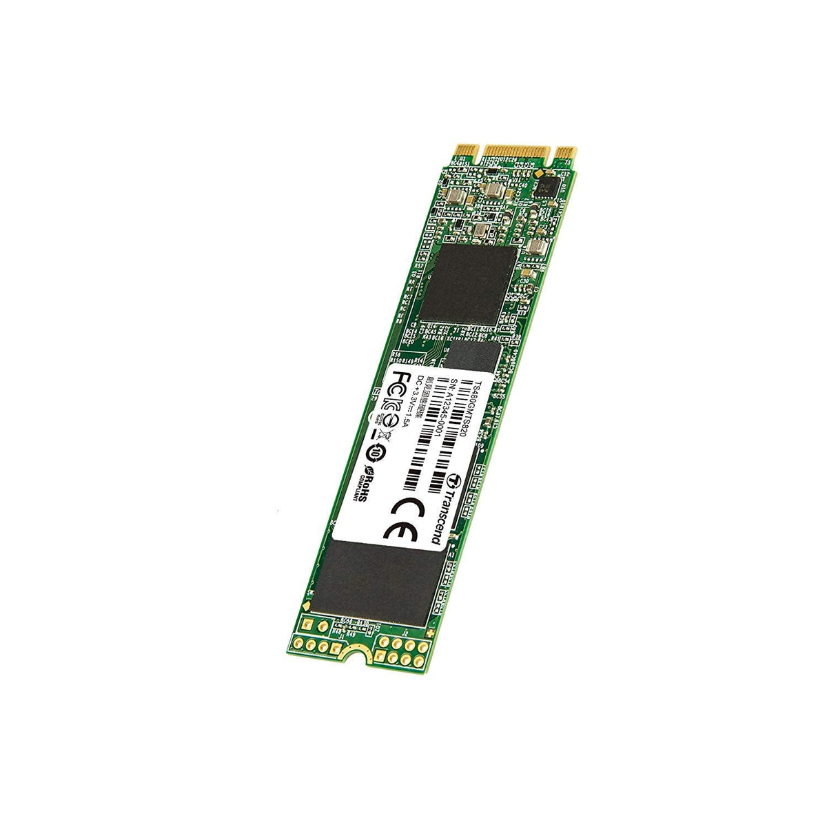 Transcend MTS820S M.2 2280 SATA III SSD - 480GB