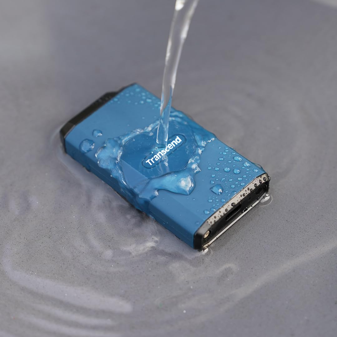 Transcend ESD410C Rugged Portable SSD, USB 20Gbps, IPX5