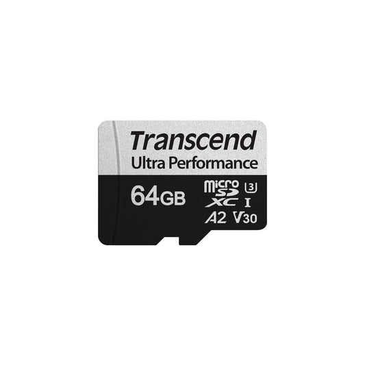 Transcend microSDXC 340S Class 10 UHS-I U3 A2 (TS-GUSD340S) - 64GB