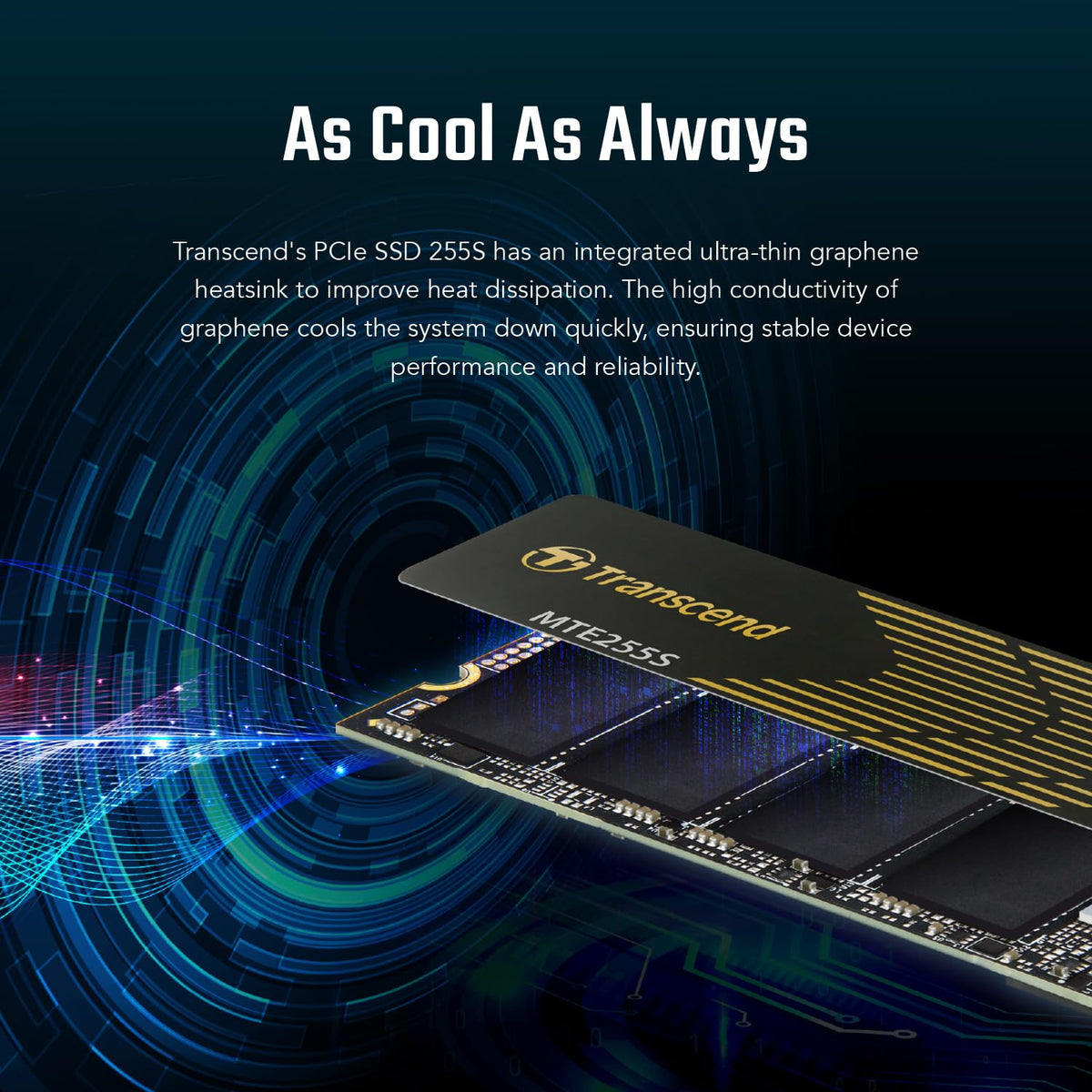 Transcend Gaming SSD with Heatsink