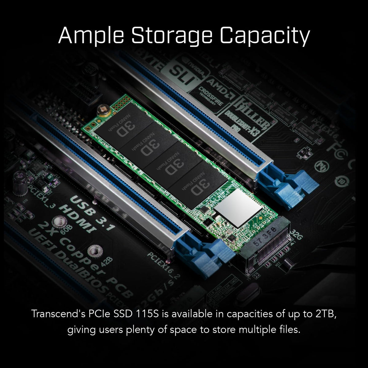 Transcend MTE115S M.2 2280 NVMe SSD