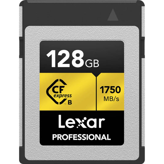 Lexar Professional CFexpress Type B Memory Card Gold Series - 128GB
