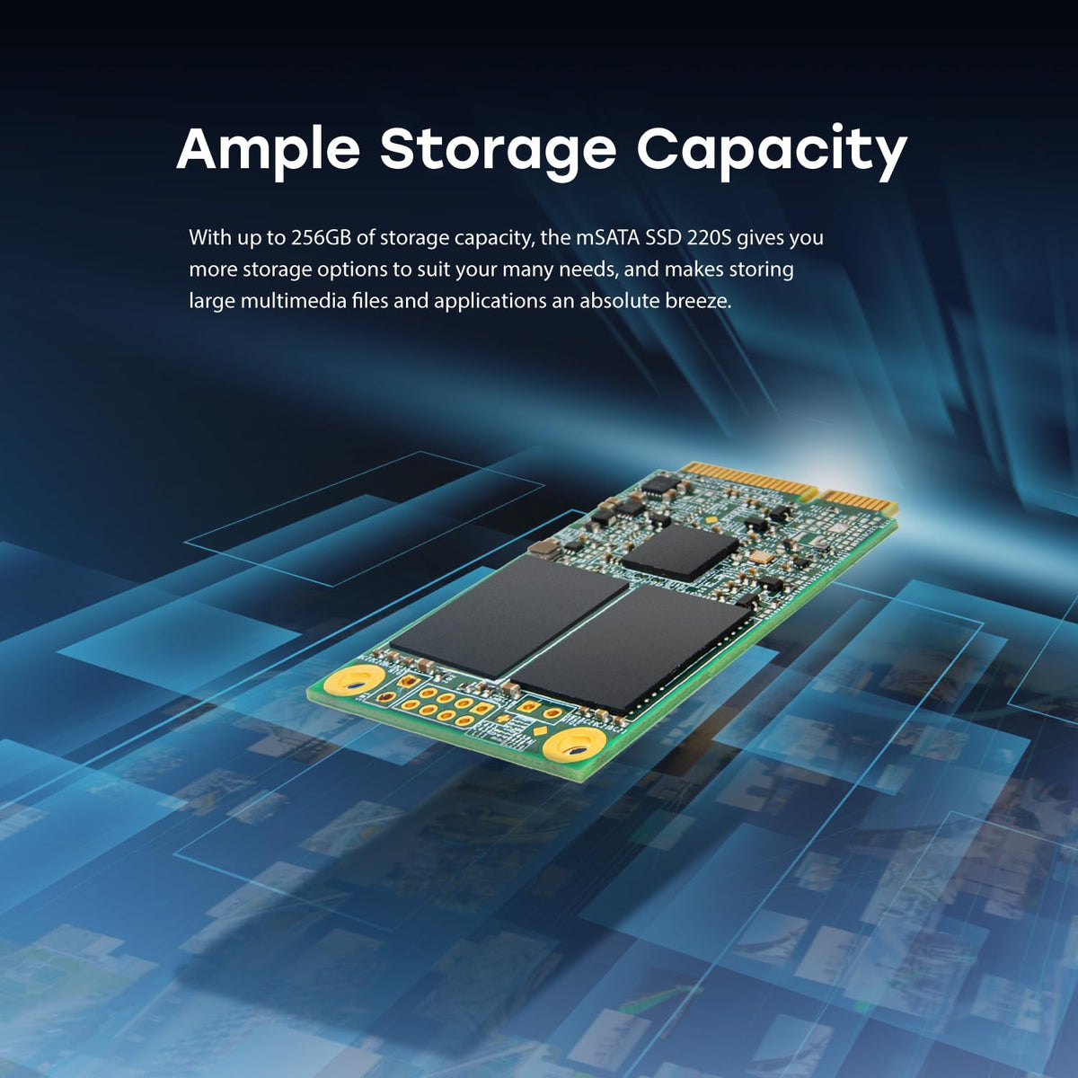 Transcend SSD mSATA 3D NAND