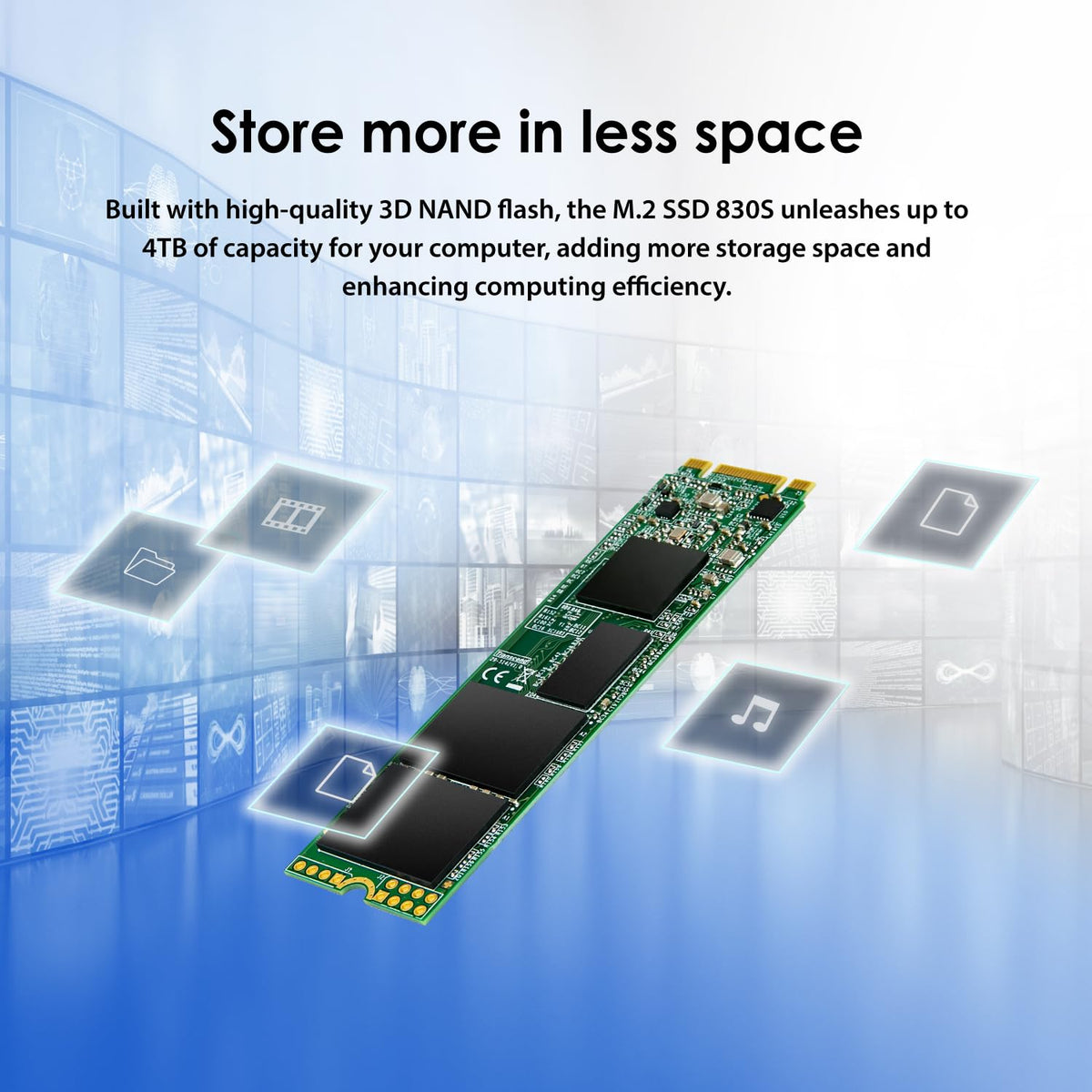 Transcend MTS830S M.2 2280 SATA III SSD
