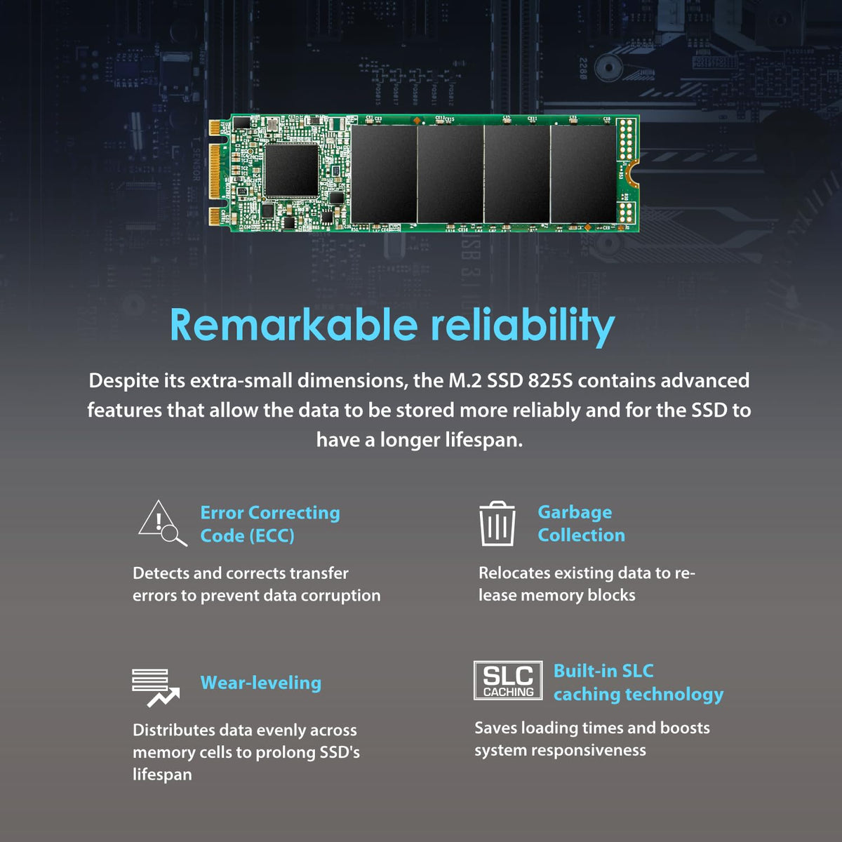 Transcend M.2 2280 SATA III SSD