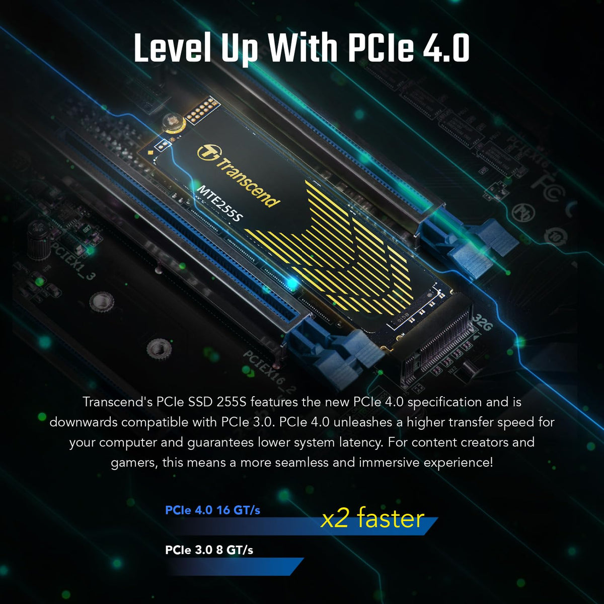 Transcend Gaming SSD with Heatsink