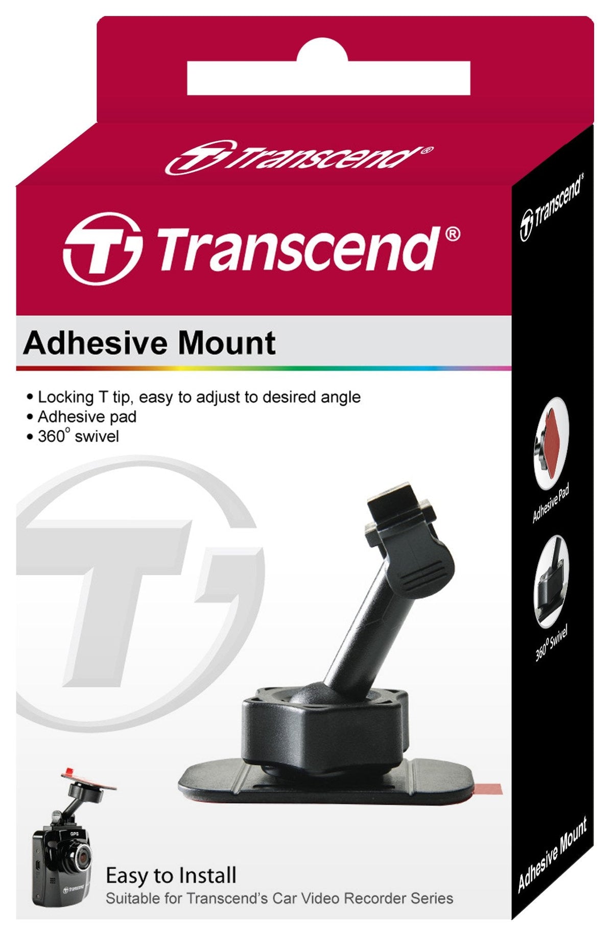 Transcend Adhesive Mount for DrivePro Dash Camera