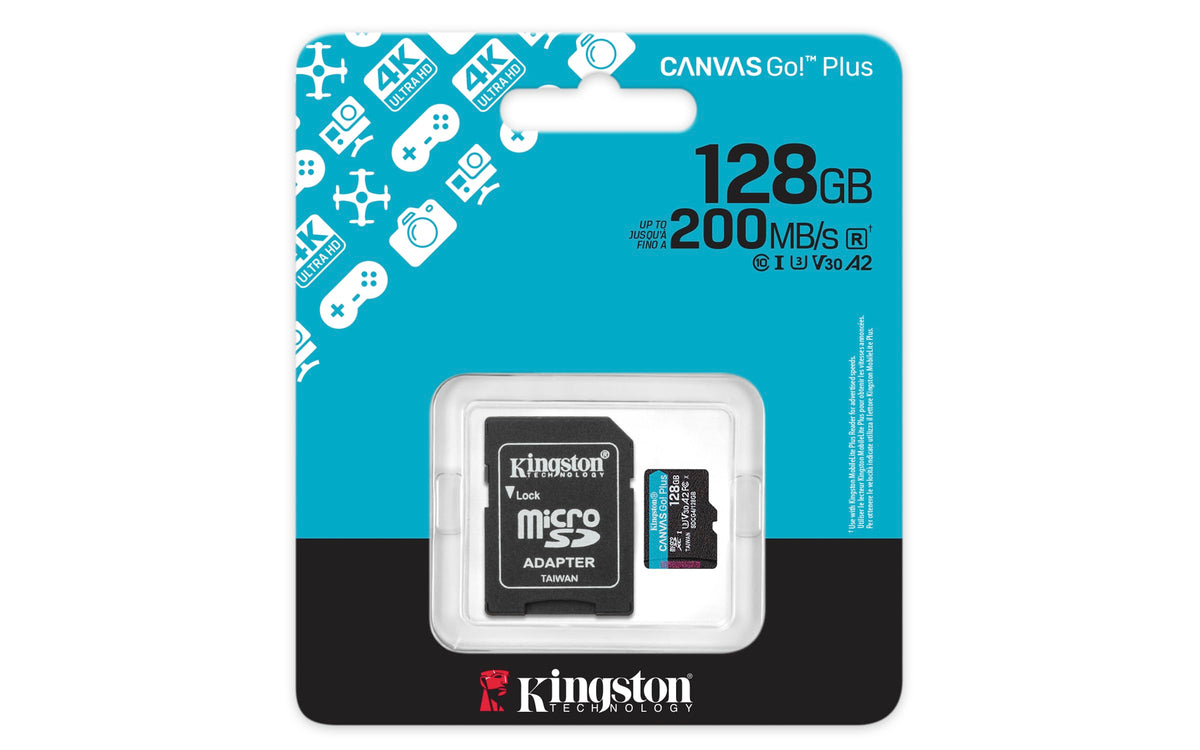 Kingston Canvas Go Plus microSD Card