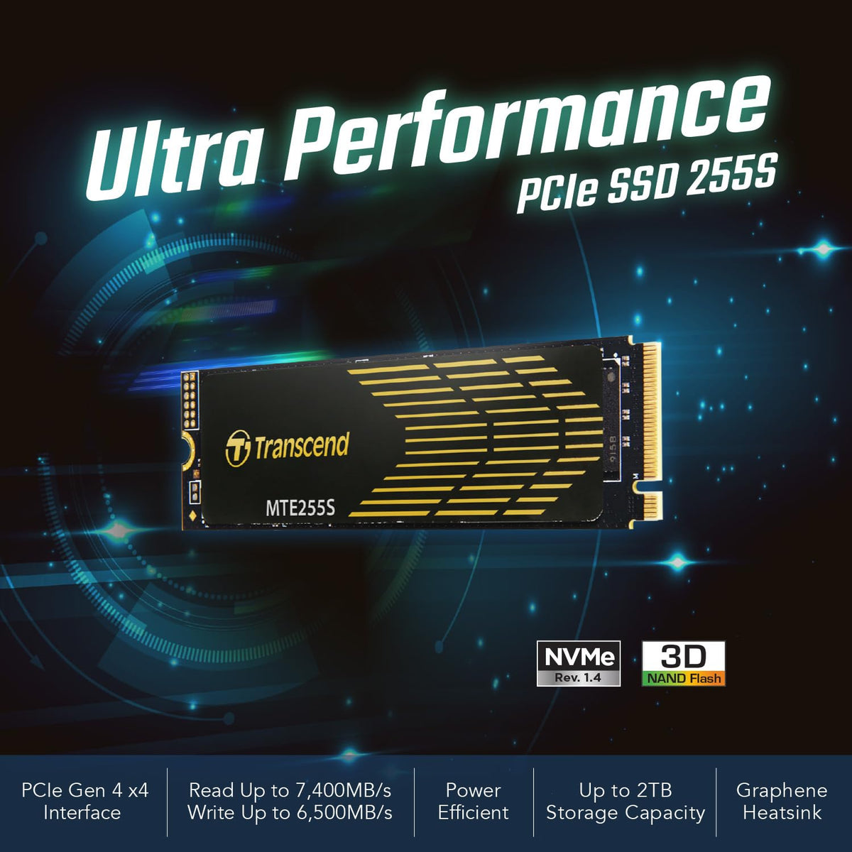 Transcend Gaming SSD with Heatsink