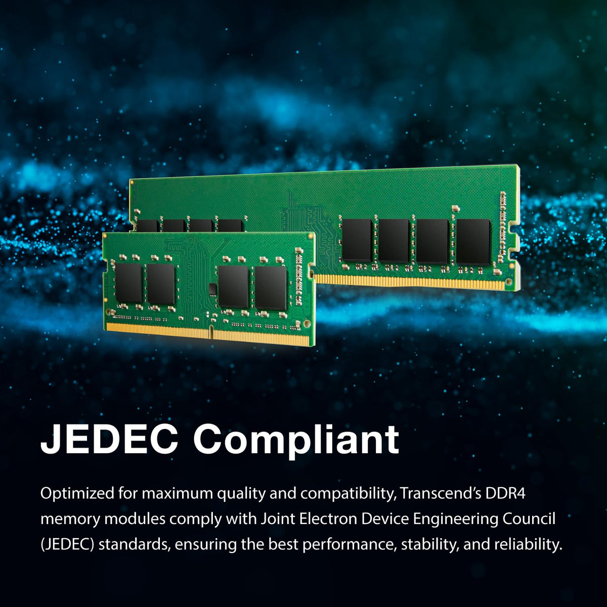 Transcend JetRam JM3200HSE DDR4-3200 SO-DIMM 2Gx8 Laptop Memory