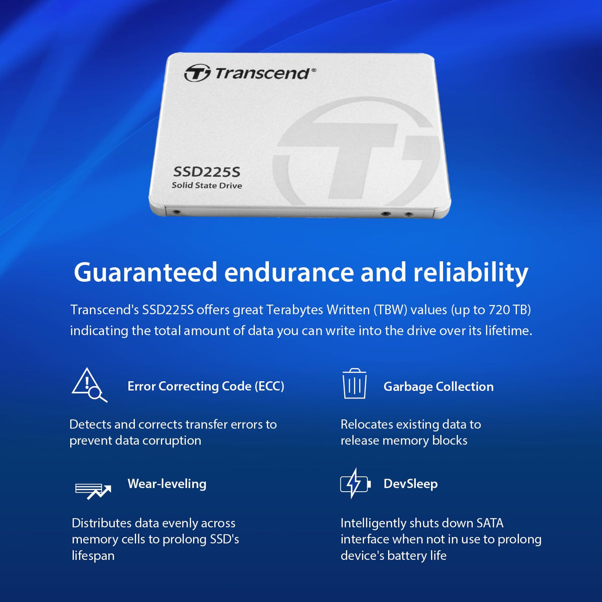 Transcend SATA 6Gb/s 2.5-inch SSD Solid State Disk