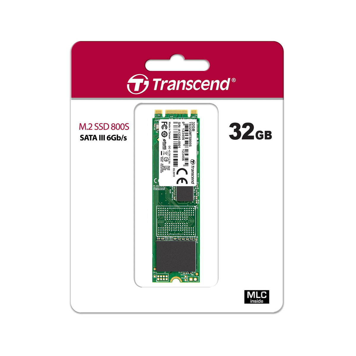 Transcend MTS800S M.2 2280 SATA III SSD