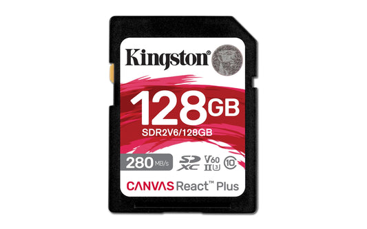 Kingston Canvas React Plus SD Card - 1TB