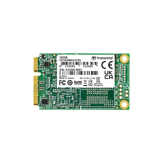 Transcend SATA III 6Gb/s mSATA SSD 370S Solid State Drive - 16GB