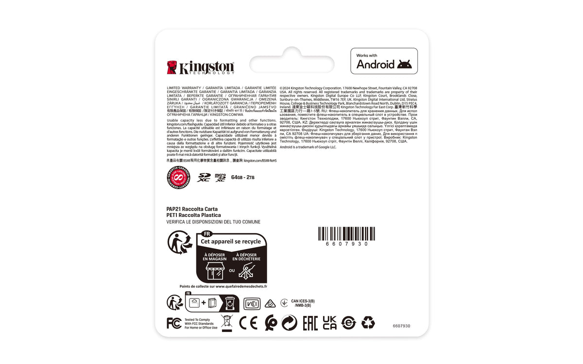 Kingston Canvas Select Plus SD Card