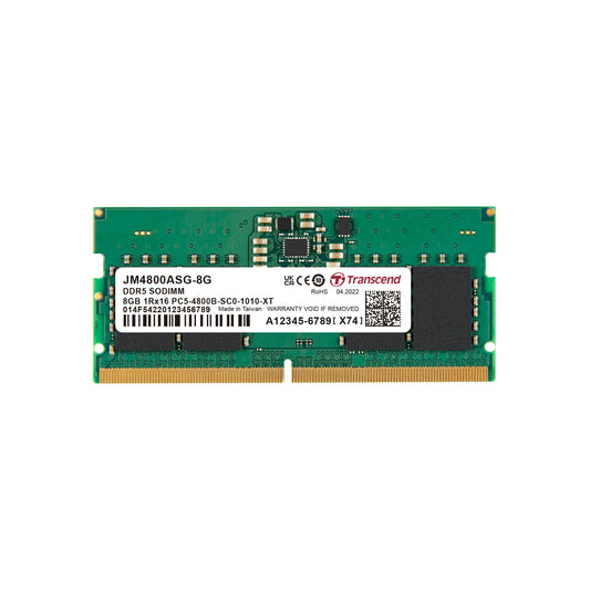 Transcend SO-DIMM Memory Module 8GB DDR5 4800MHz