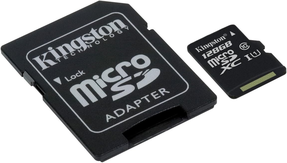 Kingston Digital Select microSDHC Class 10 UHS-I 80MB/s R 10MB/s - 128GB