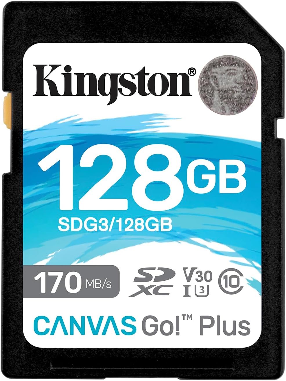 Kingston SDXC Canvas Go Plus 170MB/s Read UHS-I - 128GB