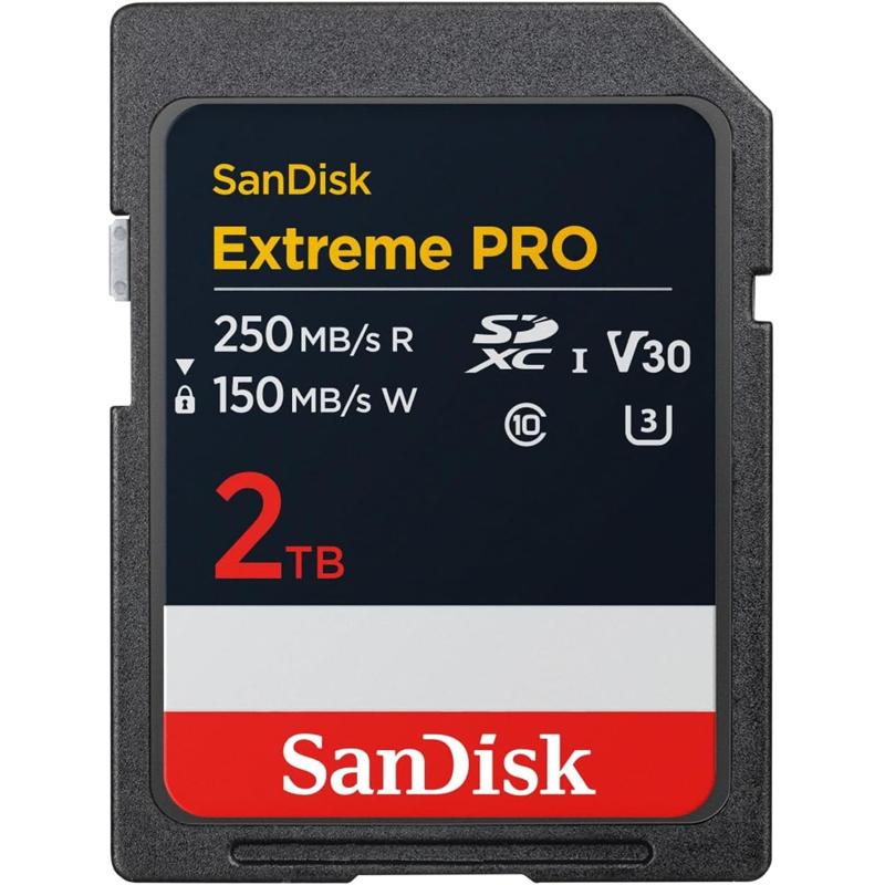 SanDisk Extreme PRO SDHC™ And SDXC™ UHS-I Card Memory Card - 2TB