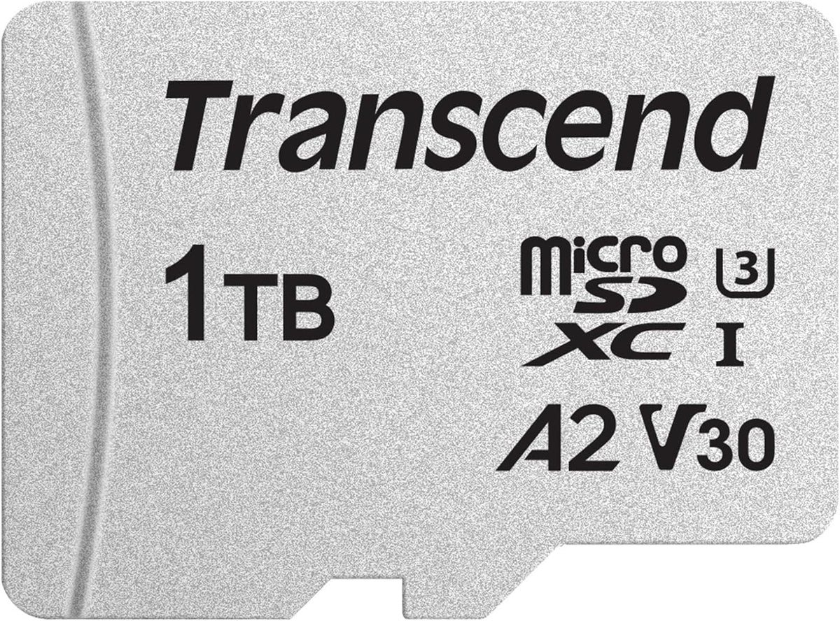 Transcend 300S microSDHC Card with Adapter - 1TB